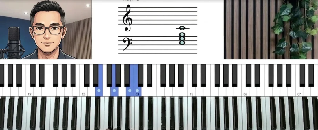 【爵士鋼琴技巧】探索 Cmaj7 的無限可能：由基本和弦 到 專業爵士律動 的進階路徑